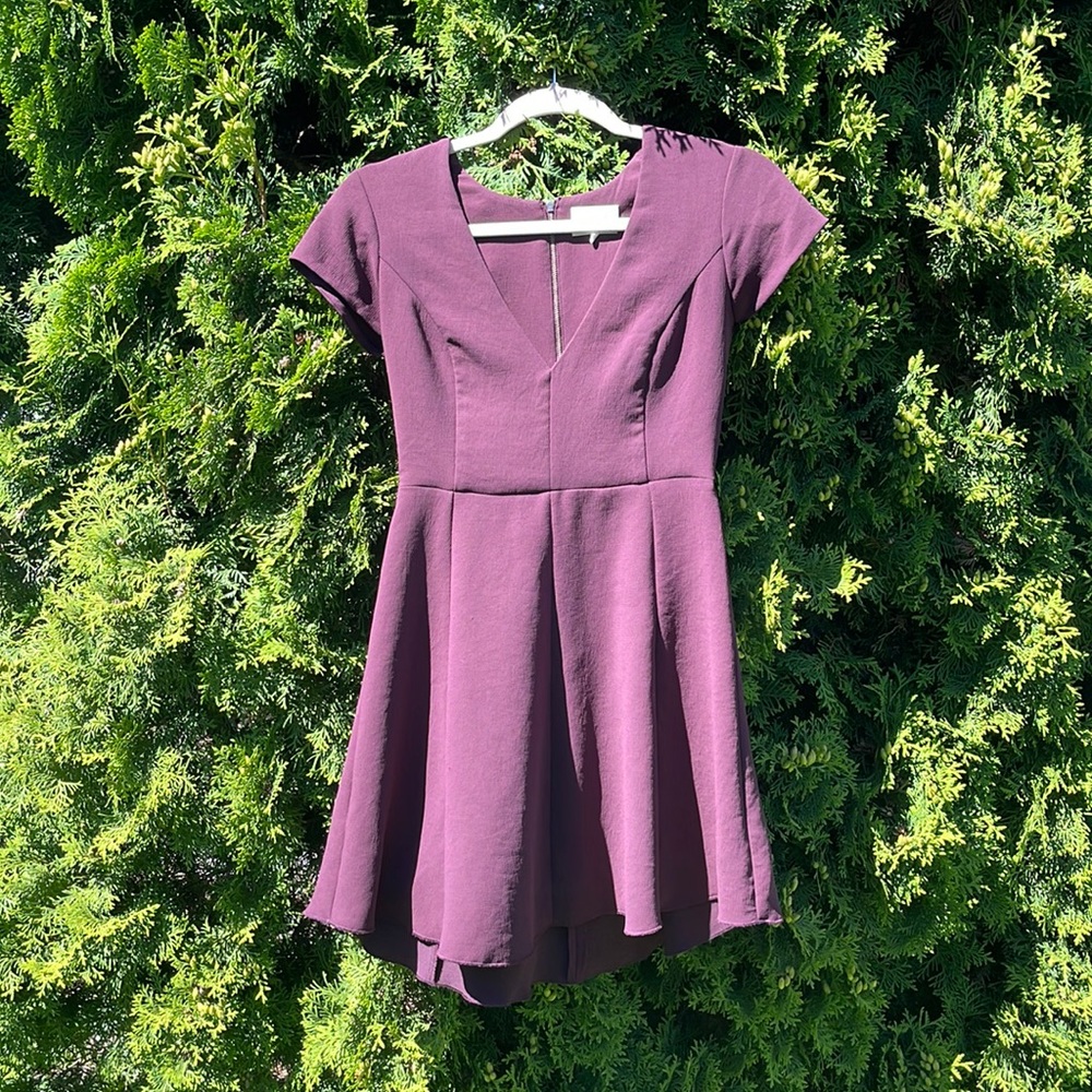 Aritzia high/low mini dress